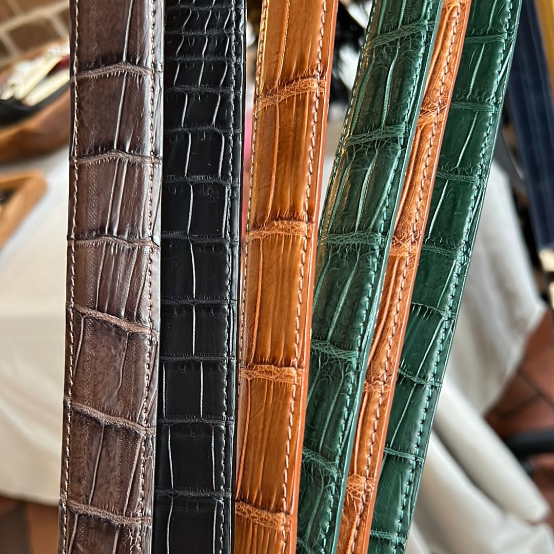 Nile Crocodile Belt - Norton and Hodges