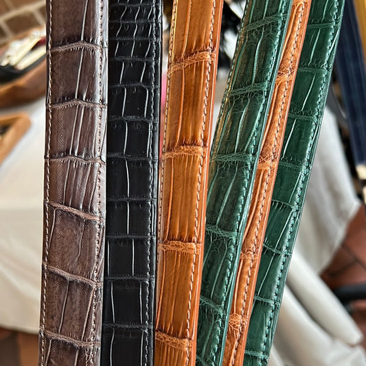 Nile Crocodile Belt - Norton and Hodges