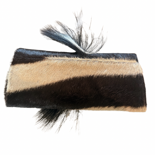 Klein Clutch with Zebra Mane