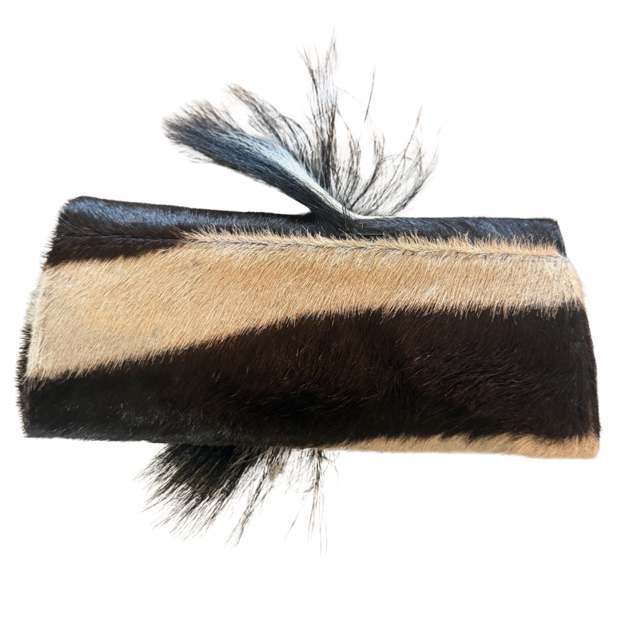 Klein Clutch with Zebra Mane