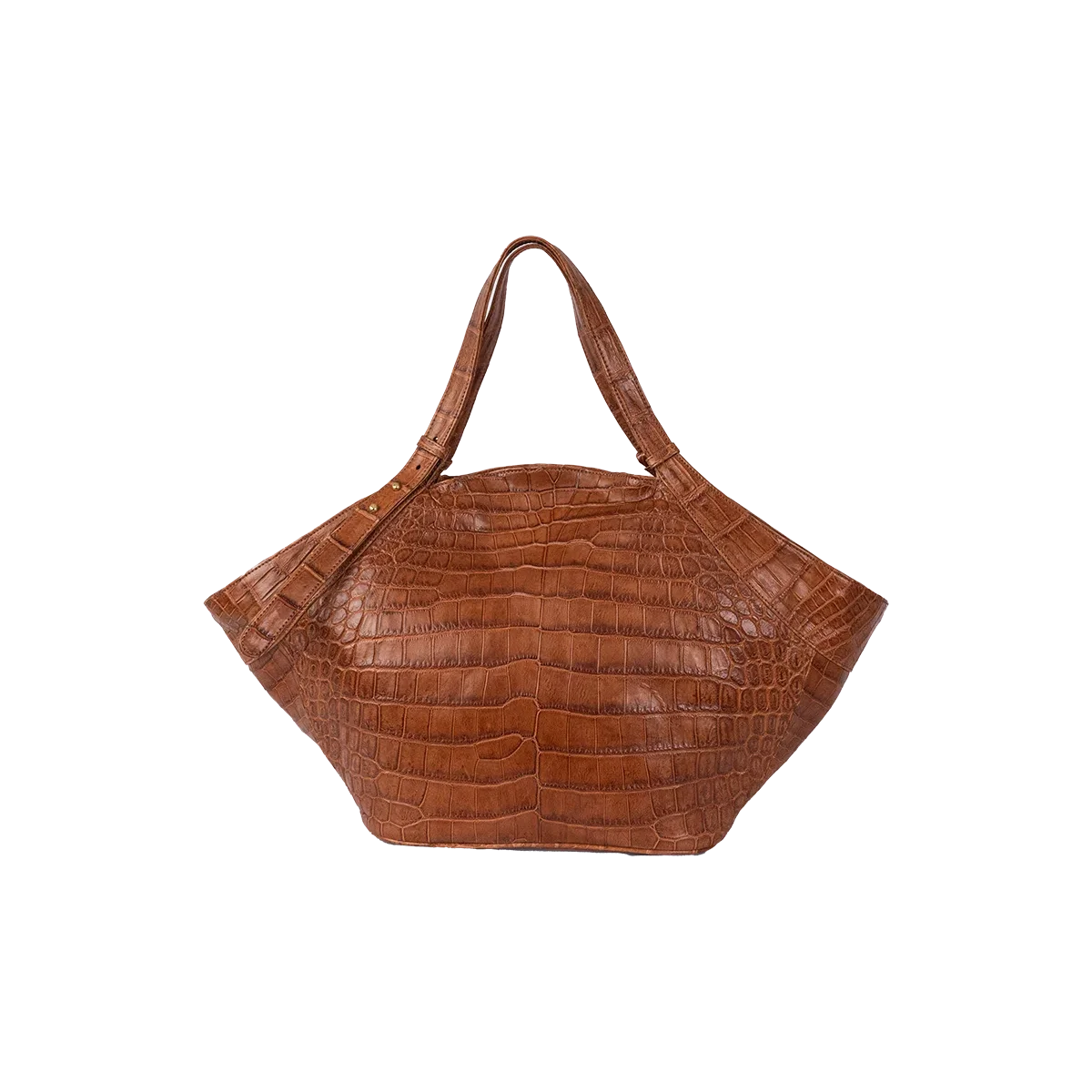 Mont Rochelle Tote in Crocodile - Norton and Hodges
