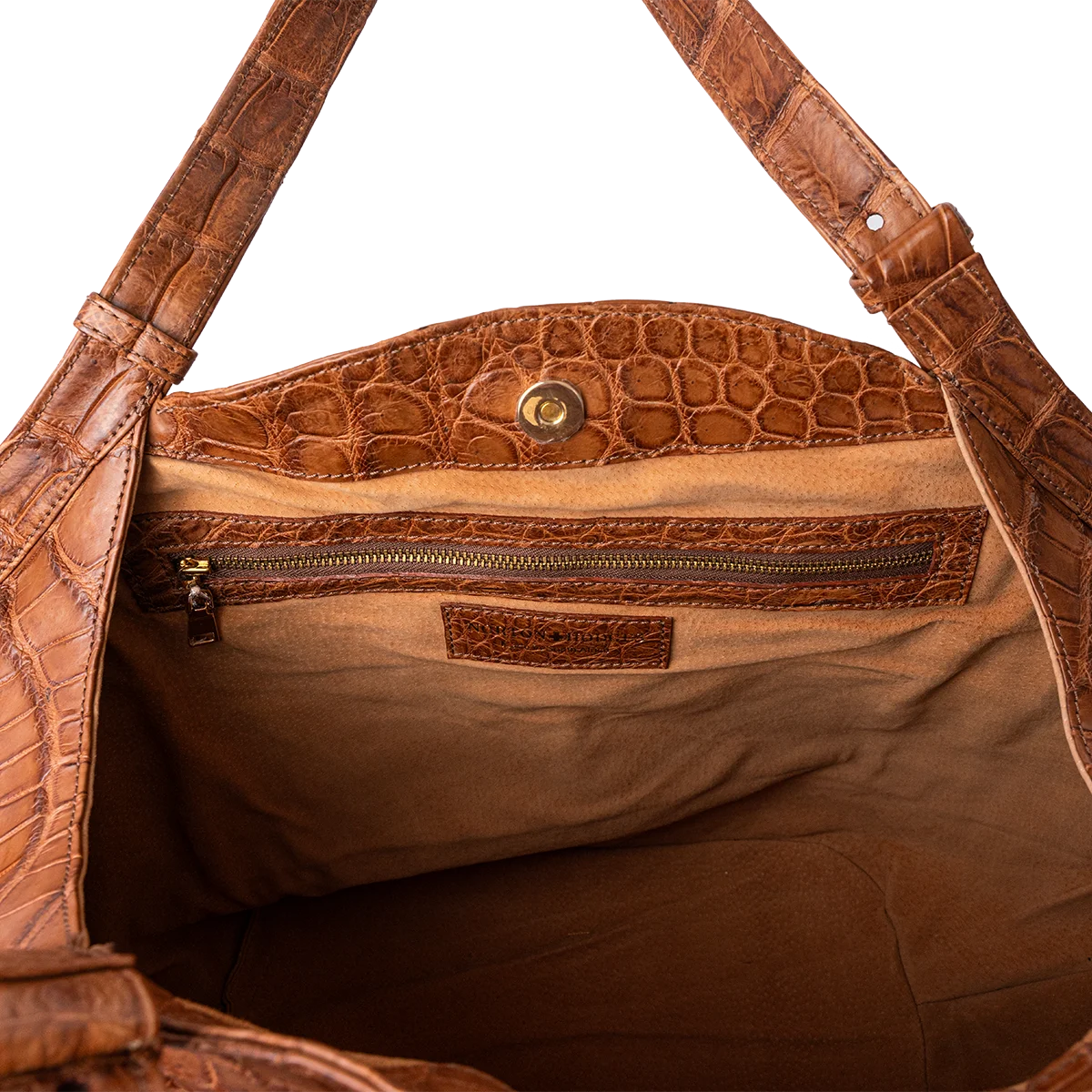 Mont Rochelle Tote in Crocodile - Norton and Hodges