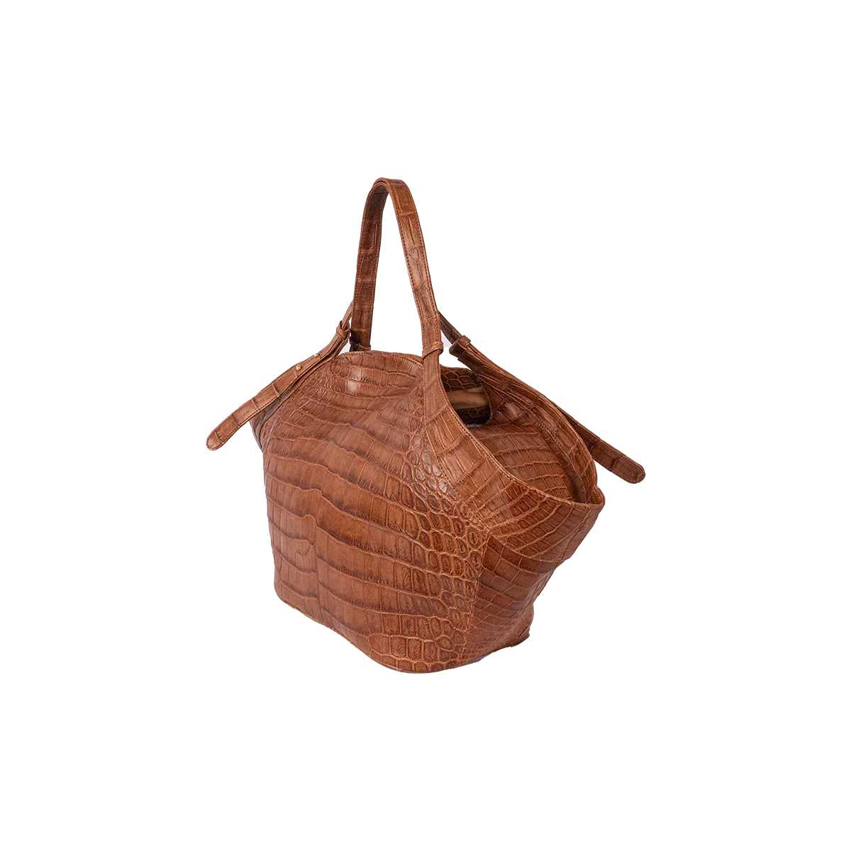 Mont Rochelle Tote in Crocodile - Norton and Hodges