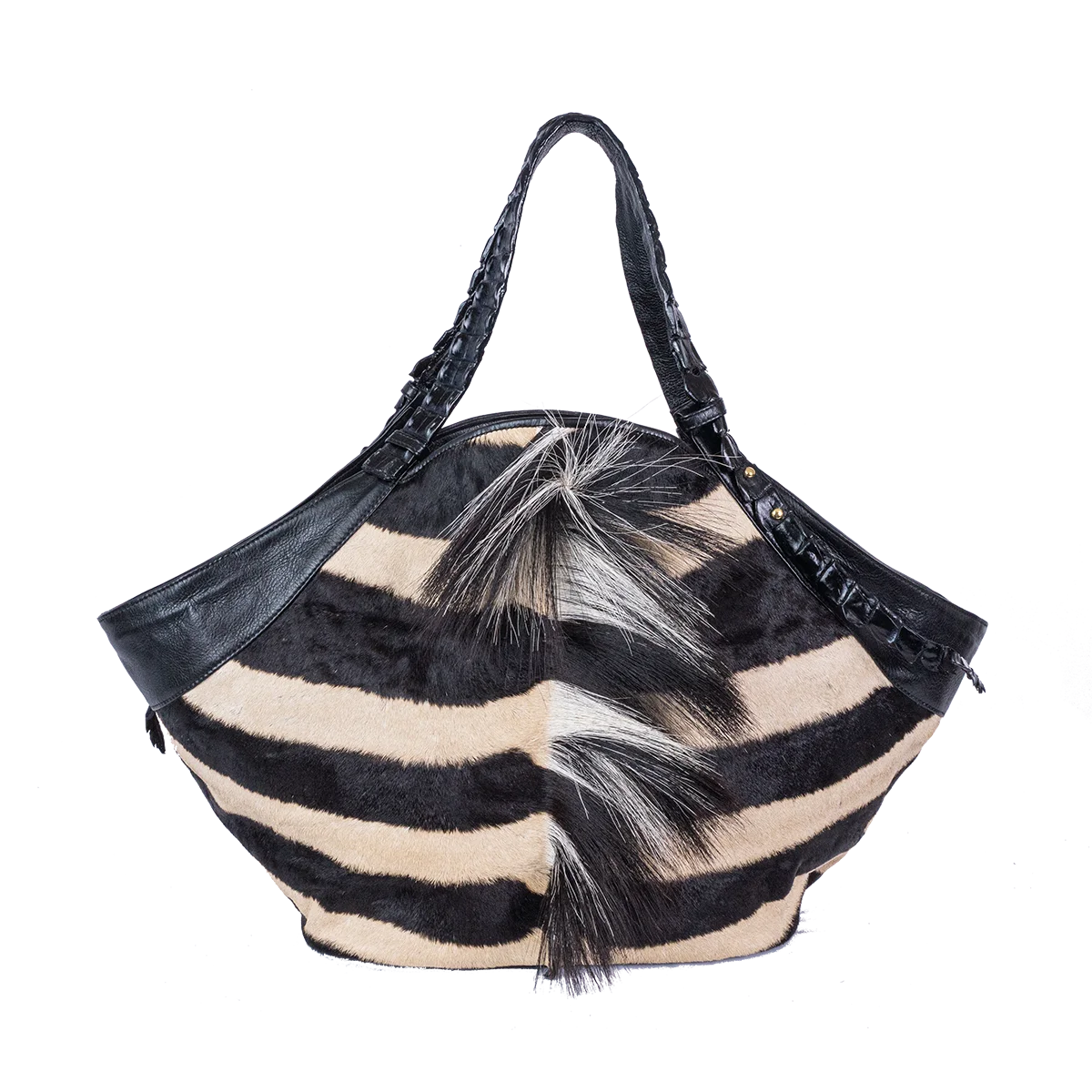 Mont Rochelle Tote with Zebra Mane - Norton and Hodges