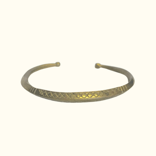 "Good Fortune" Brass Bracelet - Norton and Hodges