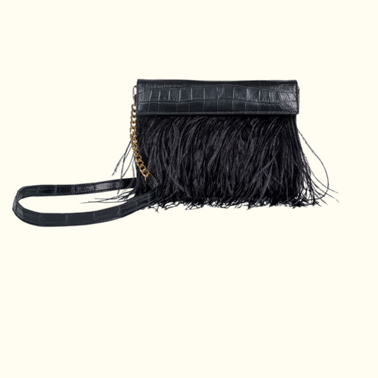 Samantha Crossbody in Soft Black