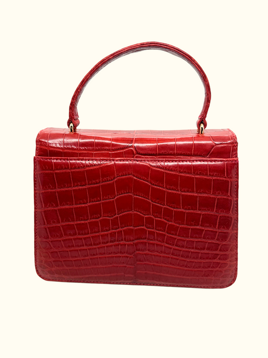 The Petite Betty An in Deep Red