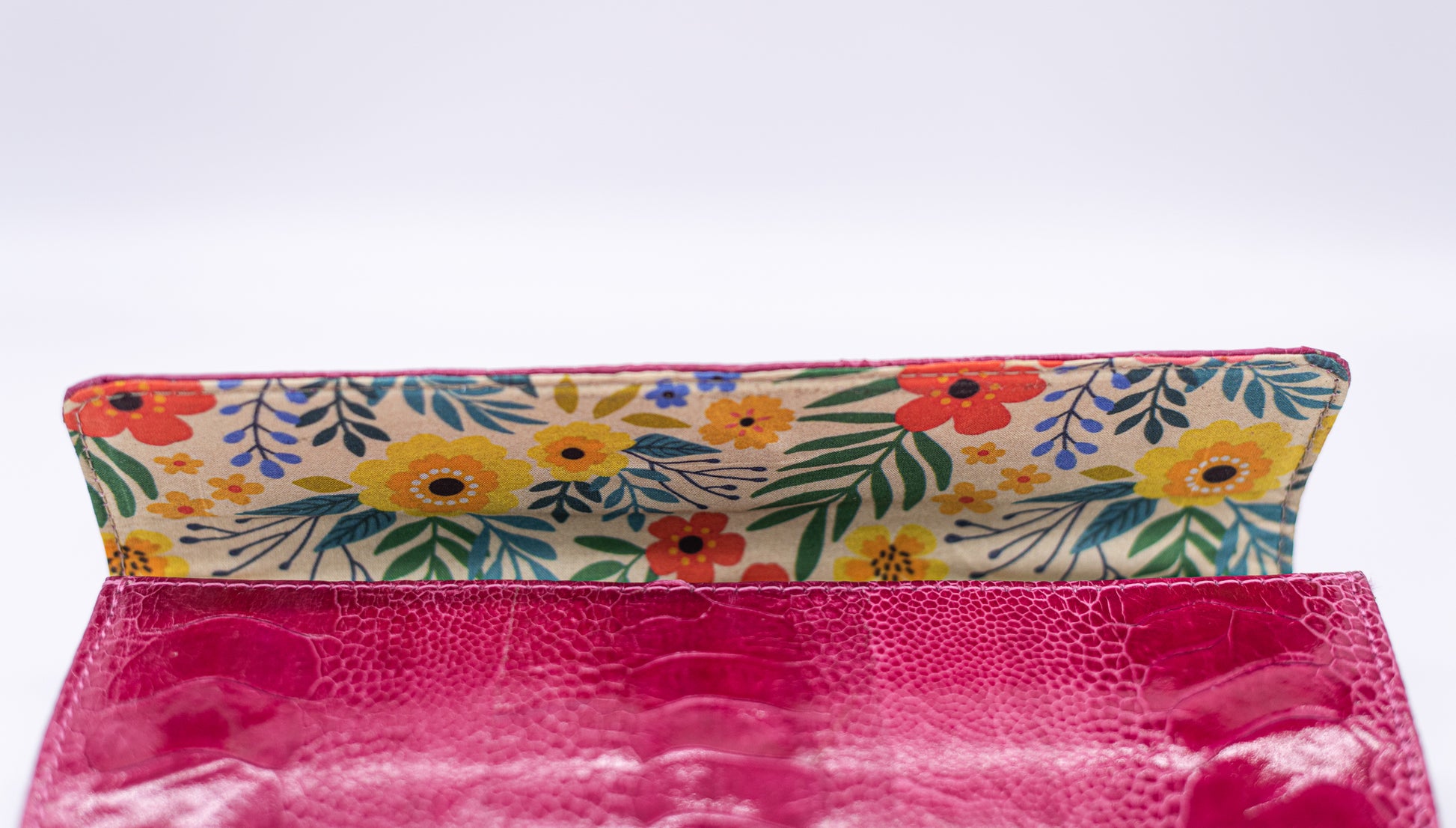Jeweled Crusted Bee Eater Clutch with Custom Lining - Norton and Hodges