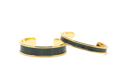 Roubaix Collection Remy Stackable Alligator Bracelet in Gold