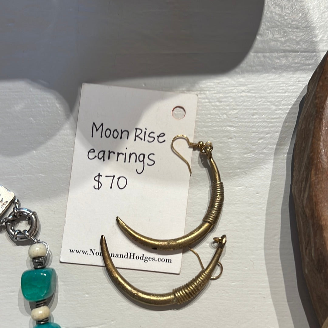 Moon Rise Earrings - Norton and Hodges