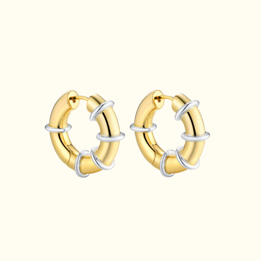 Hula Hoops in Gold