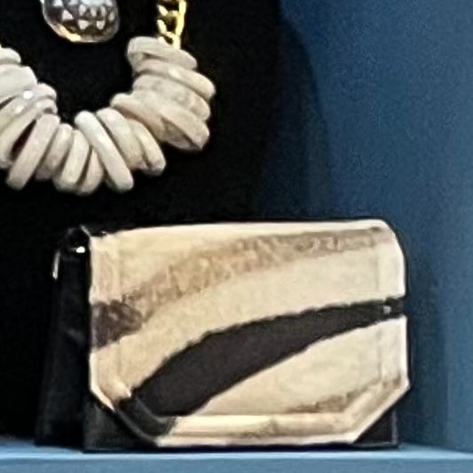Green Market Petite Crossbody in Zebra