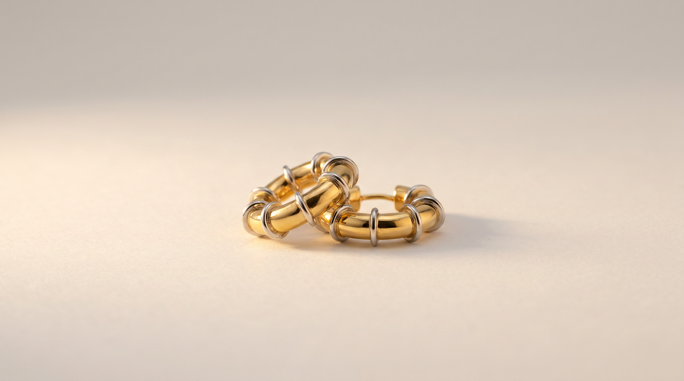 Hula Hoops in Gold