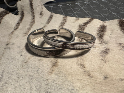 Zebra Bangle- Zero Waste