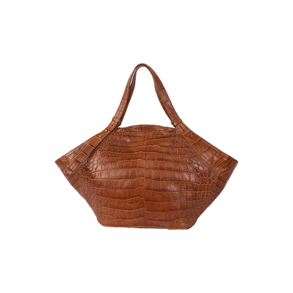 Mont Rochelle Tote in Crocodile - Norton and Hodges