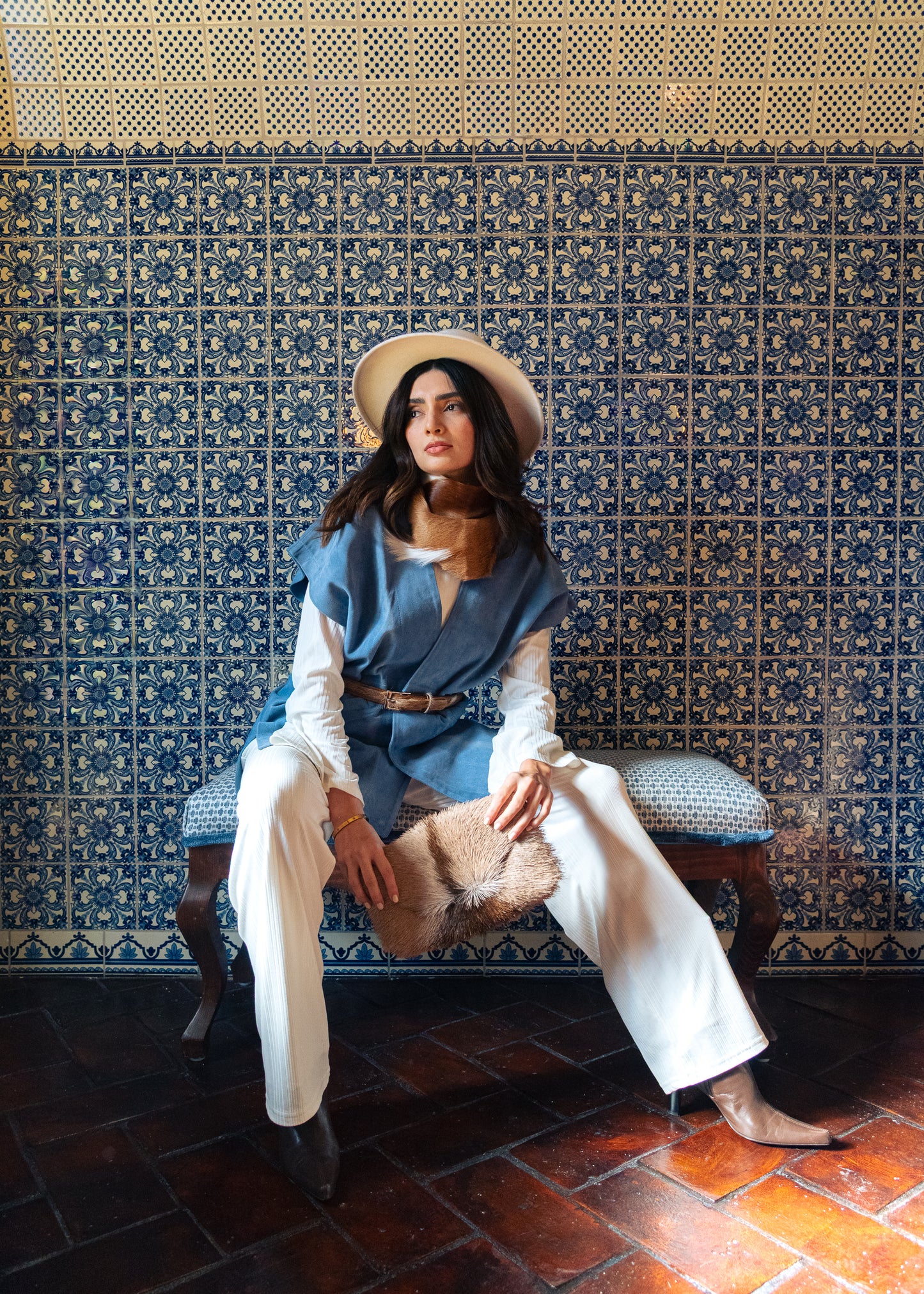 Damara Natural Springbok Collar