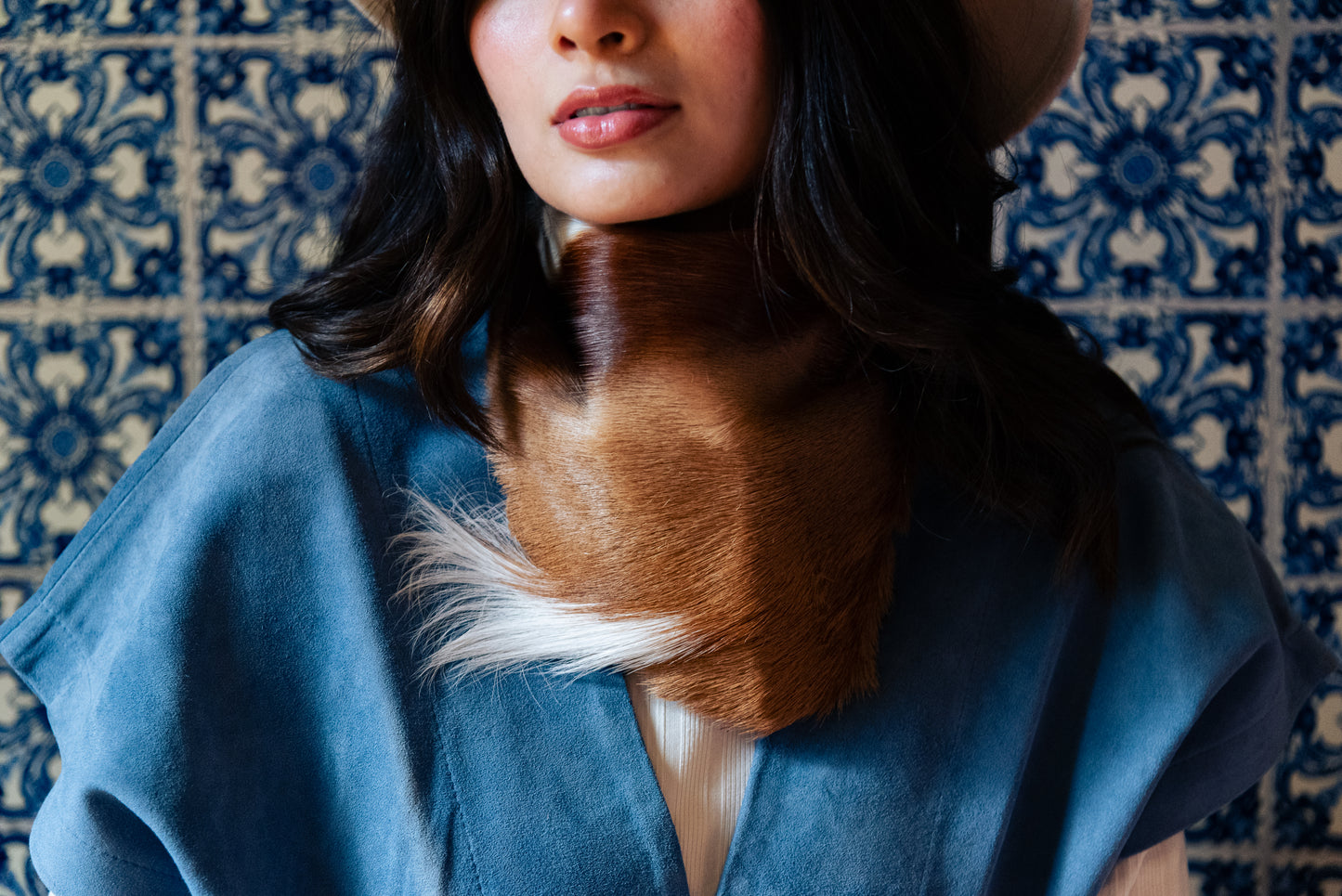 Damara Natural Springbok Collar