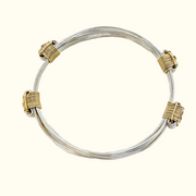 Small (Fits wrists smaller than 7.5 inches) / Silver / Silver