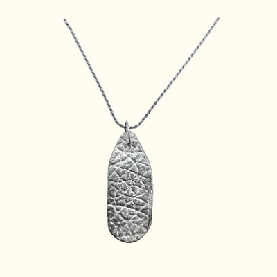 Milan Rhino Range Tag Necklace