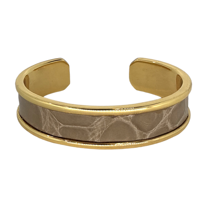 Roubaix Collection Remy Stackable Alligator Bracelet in Gold