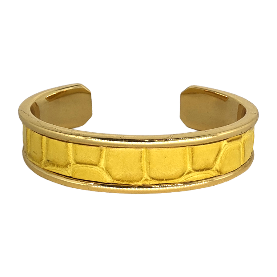 Roubaix Collection Remy Stackable Alligator Bracelet in Gold