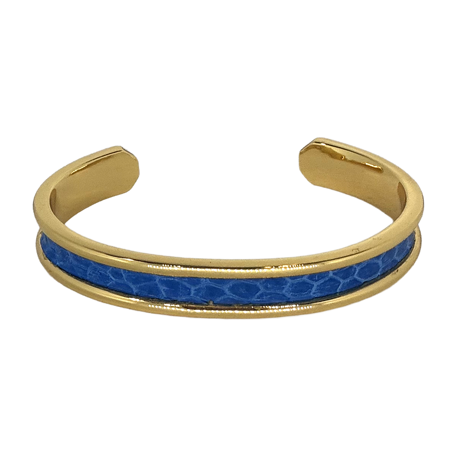 Roubaix Collection Remy Stackable Alligator Bracelet in Gold