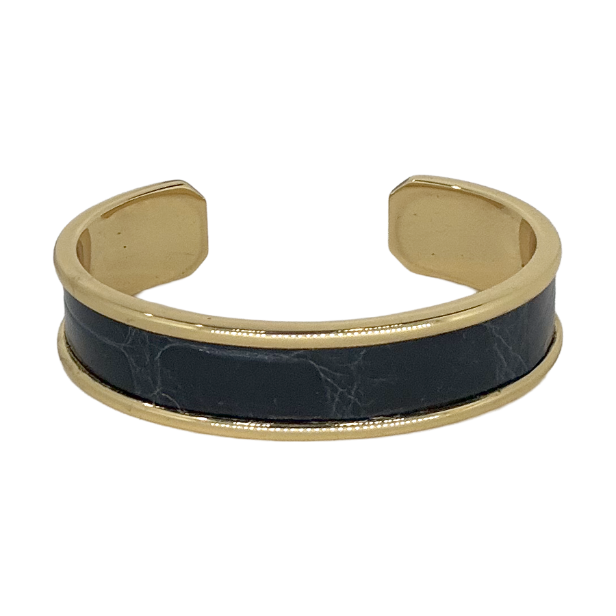 Roubaix Collection Remy Stackable Alligator Bracelet in Gold