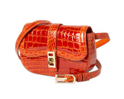 White (Maroon Stitching/Strap) / Gold