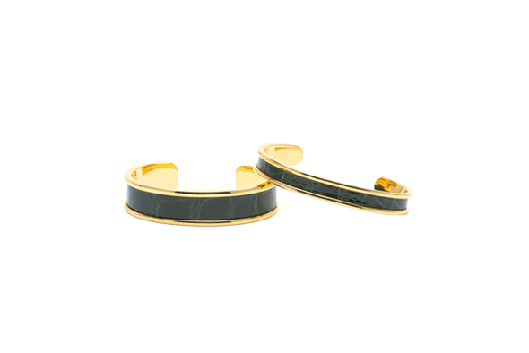 Roubaix Collection Remy Stackable Alligator Bracelet in Gold