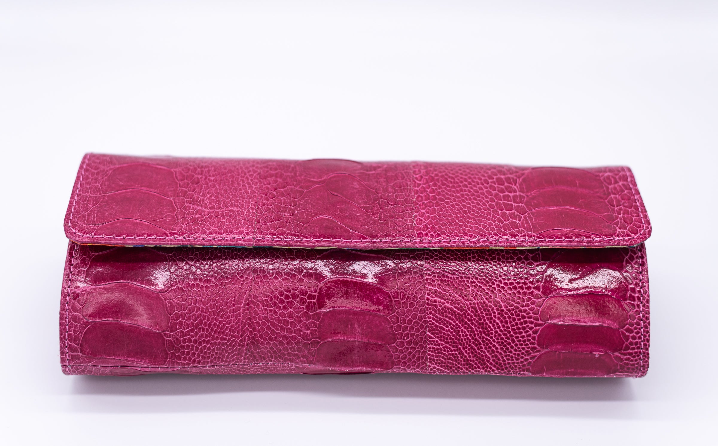 Cerulean Blue with Pink Bee Lining