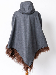 MIDNIGHT WITH NAVY FRINGE / Small