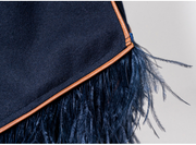 MIDNIGHT WITH NAVY FRINGE / Small